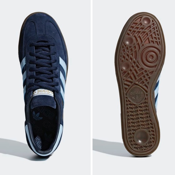 Adidas Handball Spezial Suede Leather Navy Blue Gum 10 11.5 NWT NEW BOX - Picture 10 of 16